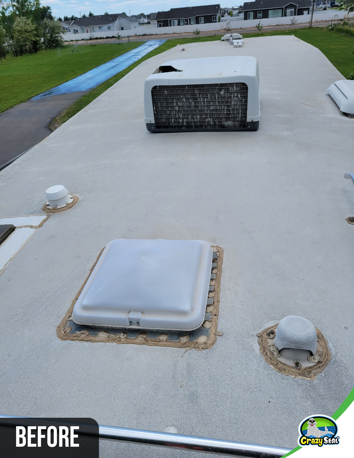 Project #2486: DIY RV Roof Success with a Seamless Finish | CRAZY SEAL