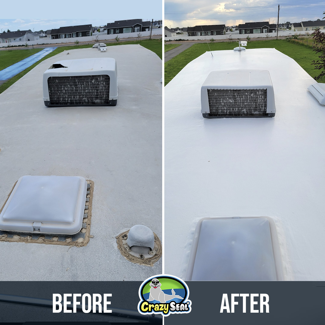 Project #2486: DIY RV Roof Success with a Seamless Finish | CRAZY SEAL